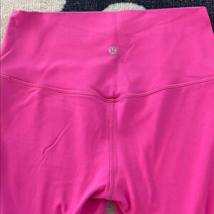 Lululemon Pink High-Waisted Leggings